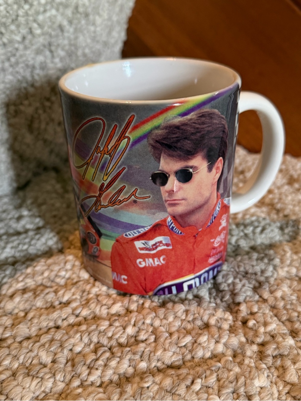 NASCAR Jeff Gordon #24 DuPont team race mug porcelain new